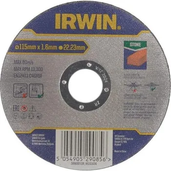 Řezný kotouč Kotouč řezný na kámen 115x1,6 - PRO PERFORMANCE IRWIN