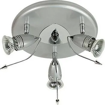 Stropní lampa Thunder 3*50W GU10 230V chrom antracit