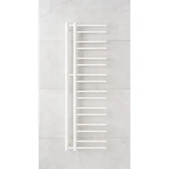 Radiátor P.M.H. Těleso koupelnové PMH Theia 500 x 940 mm, 156 W, pravé, klasické připojení, Bílá matná RAL 9010