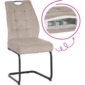 Nábytek Tempo Kondela Kalme (hnědo šedá taupe + černá)