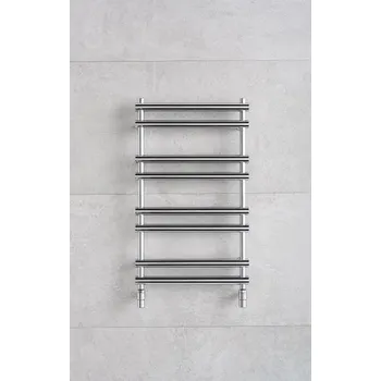 Radiátor P.M.H. Těleso koupelnové PMH Ulysses 900 x 838 mm, 400 W, klasické připojení, Metalická antracit lesklá