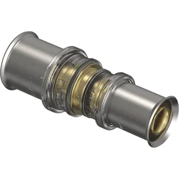 Vodovodní potrubí Spojka lisovací Wavin M-press M5 mosaz d25 x 16