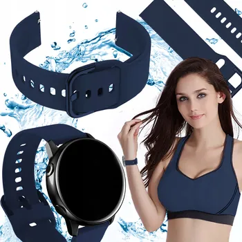 Řemínek na hodinky Řemínek ChronSmarta pro Xiaomi 20mm modrý