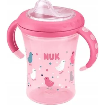 Hrnek NUK Trainer Cup netekoucí 250 ml růžový