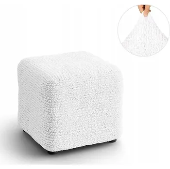 Prostěradlo Bílý potah na puf