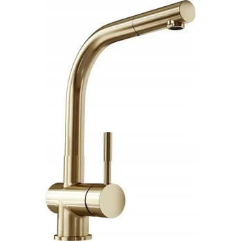 Vodovodní baterie Kuchyňská stojánková baterie Globalo Lobio zlatá