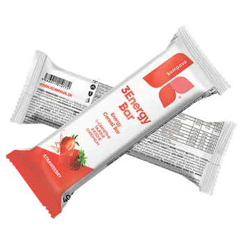 3Energy Bar karton 32 ks, jahoda-jogurtová poleva