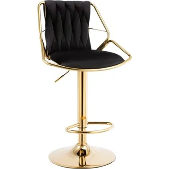 Toaletní stolek Barová židle H5 JG černá zlatá