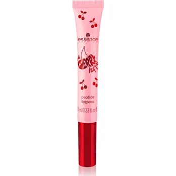 Lesk na rty essence SO CHERRY happy lesk na rty s peptidy odstín 02 Cherry, Cherry Baby! 10 ml