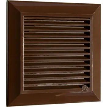 Větrací mřížka Ventilační mřížka Ventilační Dospel hnědá