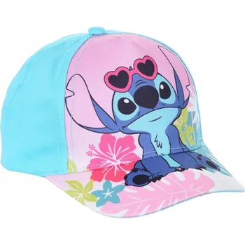 Kšiltovka Barevná kšiltovka pro dívky Disney Stitch. Velikost 50 cm