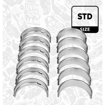 Kliková hřídel Hlavní ložiska klikové hřídele-sada ET ENGINETEAM LH002800