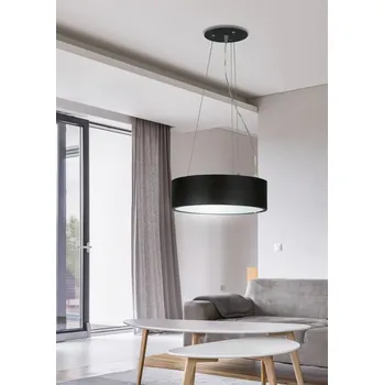 LED závěsná lampa studená 16W 6500K stropní wenge Zigo