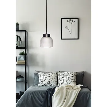 Skleněná závěsná lampa 15cm Liverpool Ledea