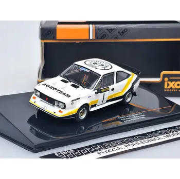 autíčko Škoda MTX 160 RS, No.1, Rally Příbram, 1984 Blahna/Schovanek IXO 1:43