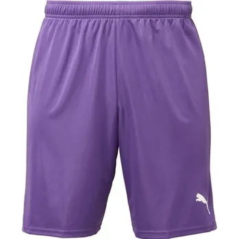 Pánské oblečení Pánské fotbalové šortky Puma TEAMGOAL SHORTS L Fialová, Bílá