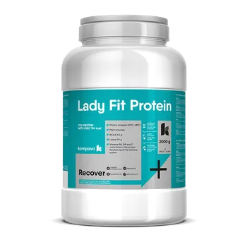Protein Lady Fit 2000 g/67 dávek, jahoda-malina
