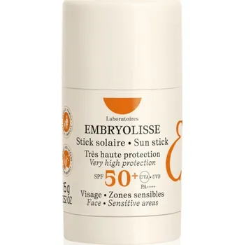 Sluneční brýle Embryolisse STICK SOLAIRE SPF50+ opalovací krém v tyčince SPF 50+ 15 g