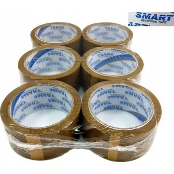 Lepicí páska Balicí páska Smart hnědá šířka 48 mm délka 60 m 6 ks