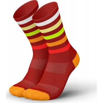 Pánské ponožky Incylence Běžecké Ponožky Running levels sunset (ponožky velikost 43-46)