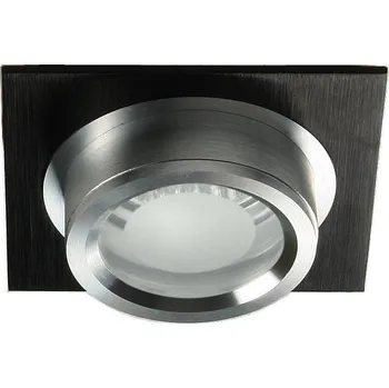 Stropní svítidlo SC-02 z černého saténu z hliníku