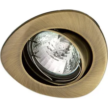 Stropní svítidlo UO-13 GAB MR16, zlatá patina, výklopné, lité