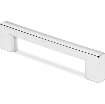 Nábytkové kování Nábytková úchytka klasická stříbrná lesklá 11,8 x 1 x 2,7 cm