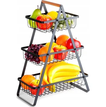 Obraz Kovový koš na ovoce, béžový