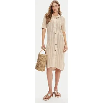 Dámské šaty Roxy Plážové šaty ERJSW03650 Béžová Regular Fit XS