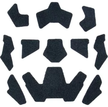 Airsoft Cygnus Armory Sada suchých zipů na helmu - černá