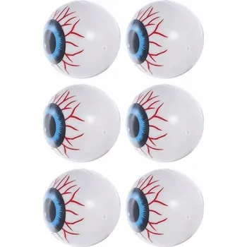 Dekorace „Oční bulvy“, Guirca, 6 ks