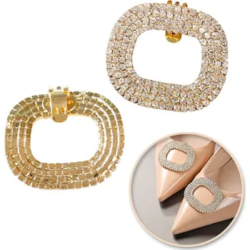 Brož Flamenco Mystique Klipsy na boty s krystaly, zirkony 2 ks. KDB51