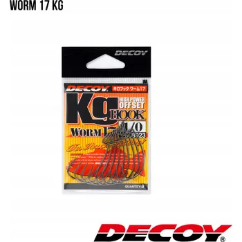 Rybářský háček Spinningové háčky Decoy KG Hook Worm 17 - #4/0 6 ks