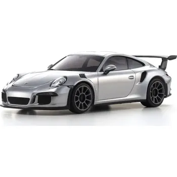 RC model auta Kyosho Mini-Z RWD: Karoserie Porsche 911 GT3 RS Silver