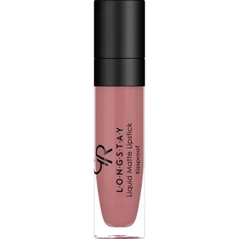 Rtěnka Tekutá rtěnka Golden Rose Longstay matná béžová růžová 5,50 ml