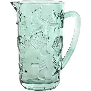 Džbán Home ESPRIT Sklo Tyrkysová (12,5 x 7 x 20 cm)