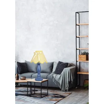 Lampička Stolní lampa Lola modrožlutá