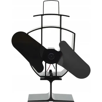 Krbový ventilátor Tepelně napájený krbový ventilátor, 2 lopatky,