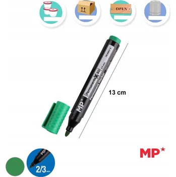 Permanentní popisovač zelený 2-3 mm MP Poland
