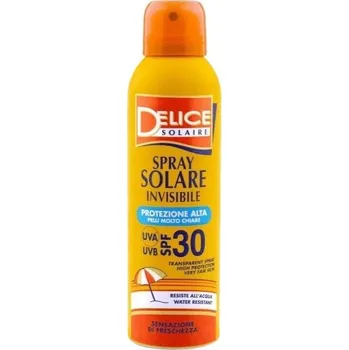 Přípravek na opalování Delice Solaire opalovací sprej SPF30 150ml