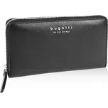 Bugatti dámská kožená peněženka na zip - černá