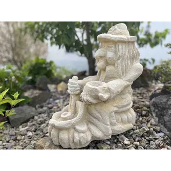 Zahradní dekorace ZahradniDekorace Kamenná socha - Čarodějnice, výška 46 cm, 20 kg