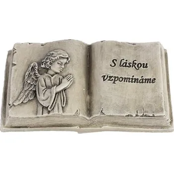 Vánoční dekorace Dekorační kniha X3438/1 - 11,5 x 6,5 x 2,5 cm