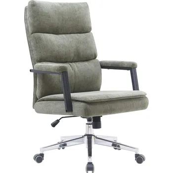 Křeslo Tempo Kondela Zonnos (zelená + chrom)