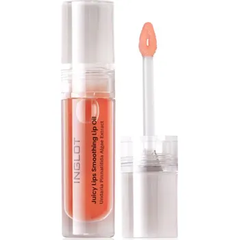 Lesk na rty Inglot Juicy Lips Smoothing Lip Oil hydratační olej na rty odstín Sweet Orange 4 ml