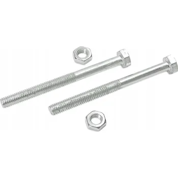 Šroub ŠROUB M6x70mm ŠESTIHRANNÝ ŠROUB S MATICÍ POZINK ŠESTIHRANNÁ HLAVA 3ks