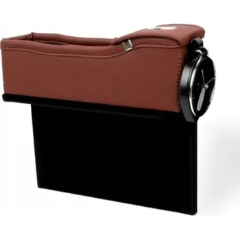 Organizér do auta BÉŽOVÝ KOŽENÝ ORGANIZÉR DO AUTA PRO ŘIDIČE