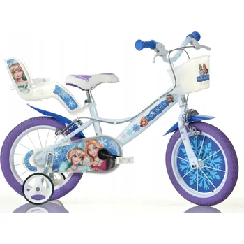 Dětské kolo Kolo Dino Bikes Snow Queen 2022 16" modré