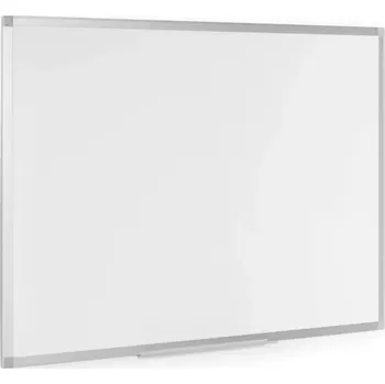 Bílá magnetická tabule Ayda lakovaná 60x45, ALU rám