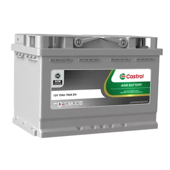 Autobaterie Baterie Castrol AGM 12V/70Ah L3 (Baterie Castrol (Start-Stop) 70Ah)